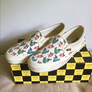 Vans Vault Exclusive SpongeBob Slip Ons